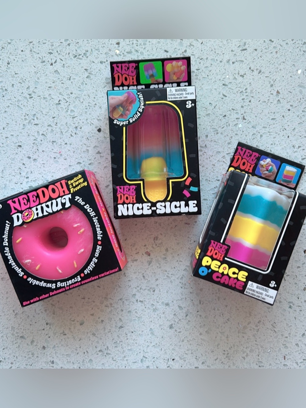 NeeDoh Cake Popsicle Donut